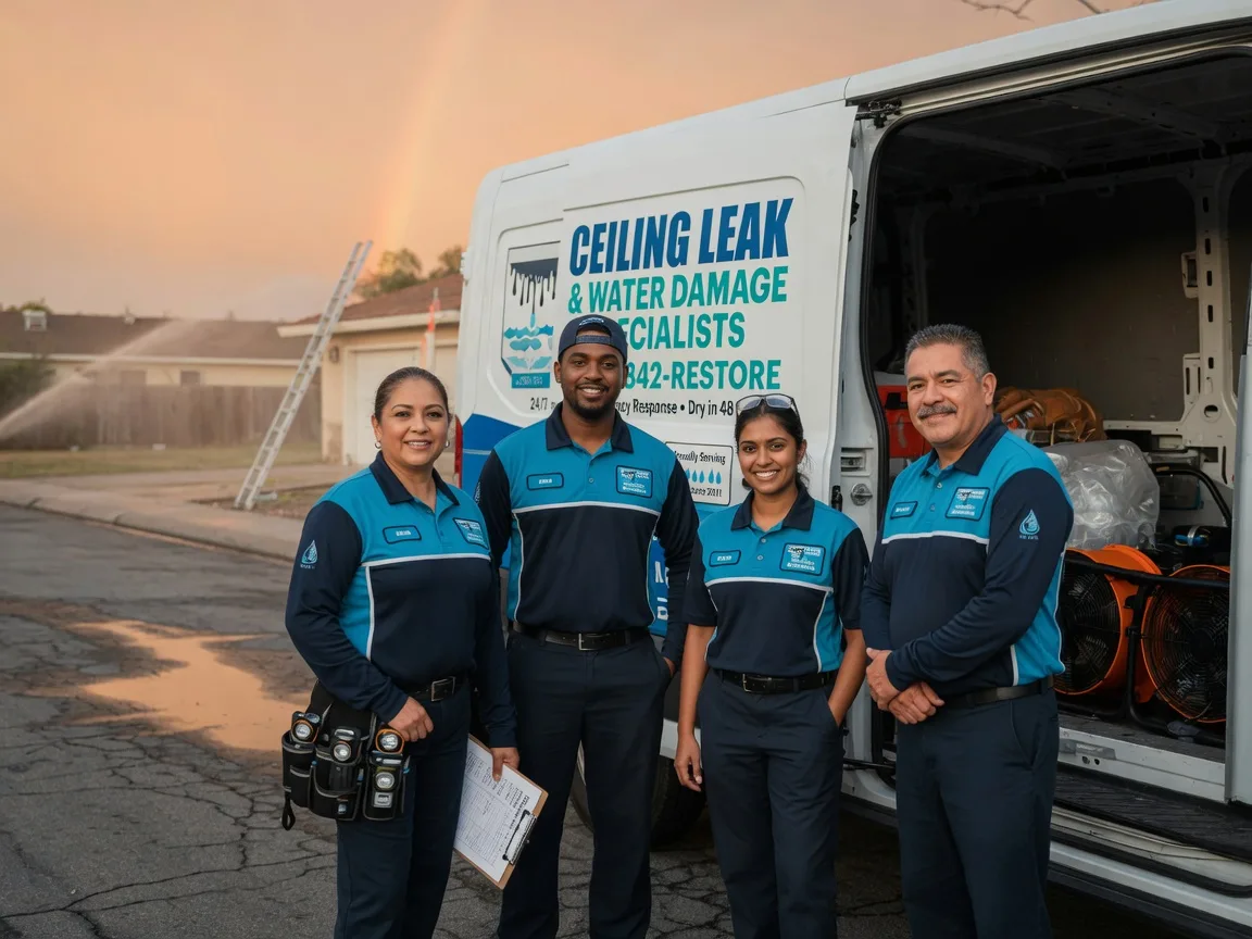 Ceiling Leak Cleanup company in New Waverly, TX