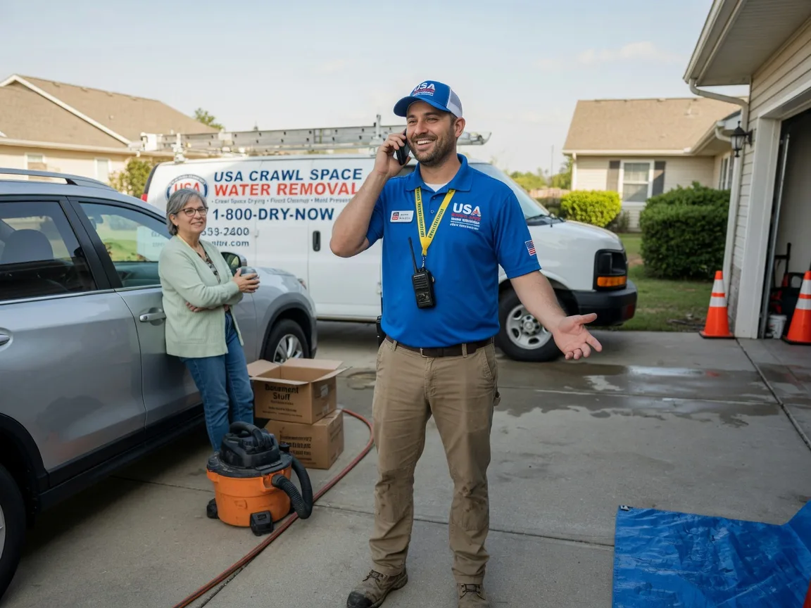 Crawl Space Water Removal New Waverly, TX FAQs